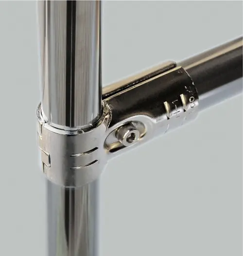 Khớp nối HJ-1 dạng chữ T lắp với ống Inox phi 27