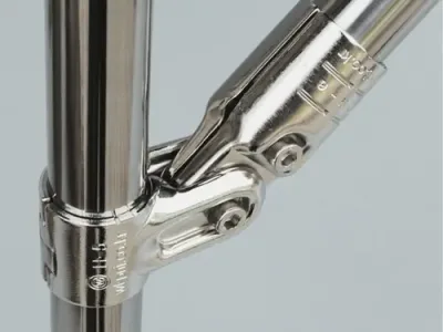 Khớp nối HJ-7 giằng chéo một phía với ống Inox phi 27